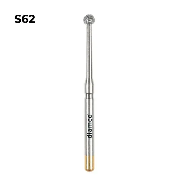Set 5+1 Freze sferice diamantate aliaj rodium-platina - S62