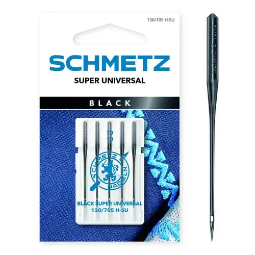 Set 5 ace de brodat, anti-glue, finete 70, Schmetz 130/705 H-SU VBS