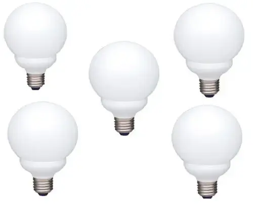 Set 5 becuri economice Panasonic EFG13E282V-5, putere lampa 13W, echivalent pentru incandescenta 60W