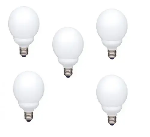Set 5 becuri economice Panasonic EFG13E672V-5, putere lampa 13W, echivalent pentru incandescenta 55W