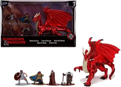 Set 5 figurine - Dungeons & Dragons (Multicolor)