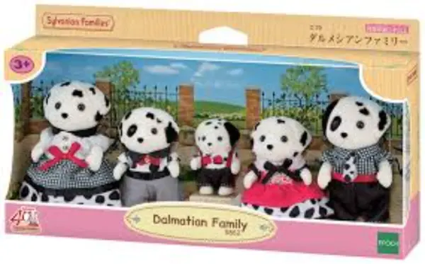 Set 5 figurine - Sylvanian Families - Familia Dalmatienilor | Epoch