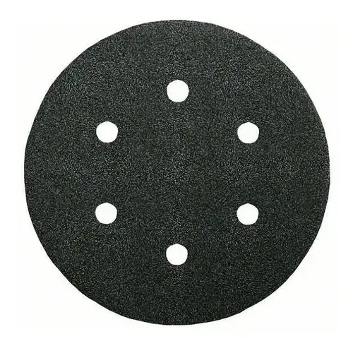Set 5 foi abrazive Bosch, rotunde 150mm, G600, 6 gauri, prindere velcro