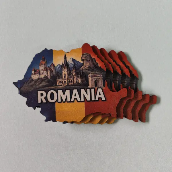 Set 5 Magneti de frigider Romania SVR87