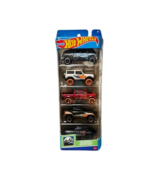 Set 5 Masini Hot Wheels - Remote Adventures | Hot Wheels