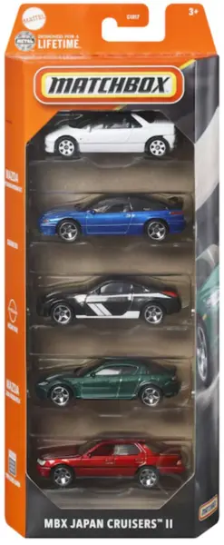 Set 5 masini - Matchbox - MBX Japan Cruisers II | Mattel