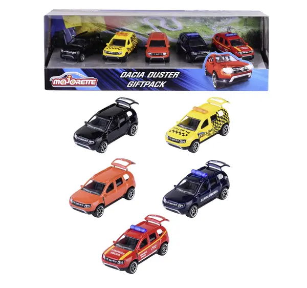 Set 5 masini metalice - Dacia Duster | Simba