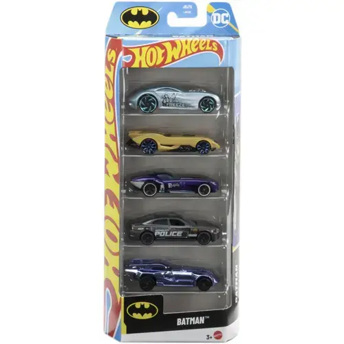 Set 5 masinute Hot Wheels - Batman