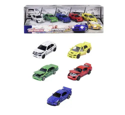 Set 5 Masinute - Japan Series (Multicolor)