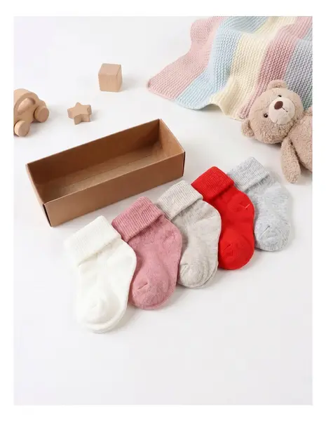 Set 5 perechi sosete Simply, colors
