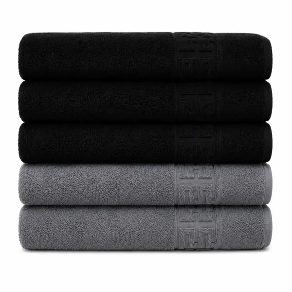 Set 5 Prosoape Premium 100% Bumbac, Moi, Pufoase si Foarte Absorbante