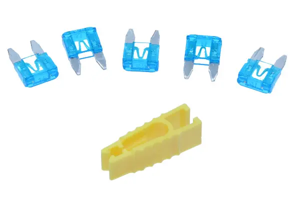 Set 5 sigurante plate mini fuzibile 15A MAXGEAR 89-0006