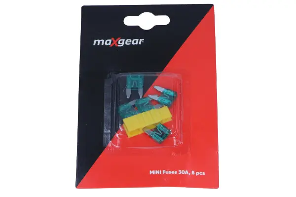 Set 5 sigurante plate mini fuzibile 30A MAXGEAR 89-0003