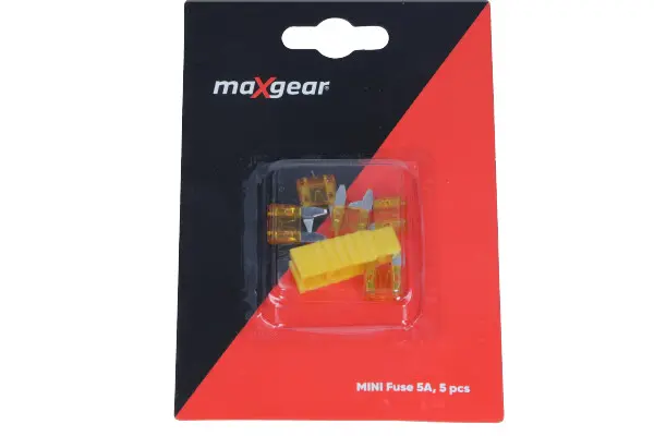 Set 5 sigurante plate mini fuzibile 5A MAXGEAR 89-0008