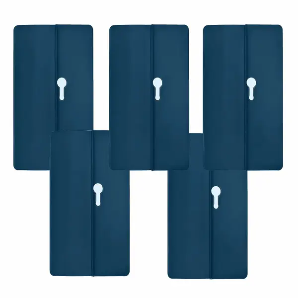 Set 5 suporți pentru fixarea placilor de rigips si lemn HAWIRE FG-55, Dimensiune 150x85mm, Culoare albastru, Montaj rapid, Reutilizabili, Profesional