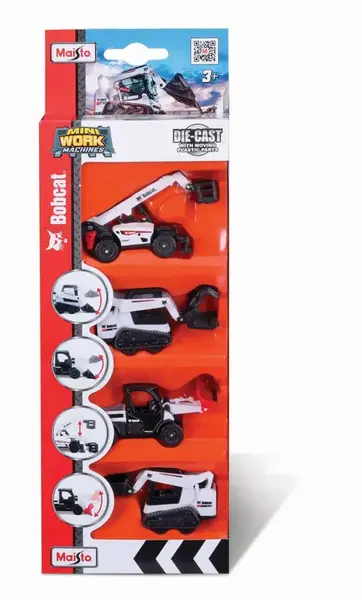 Set 5 utilaje Maisto - Bobcat