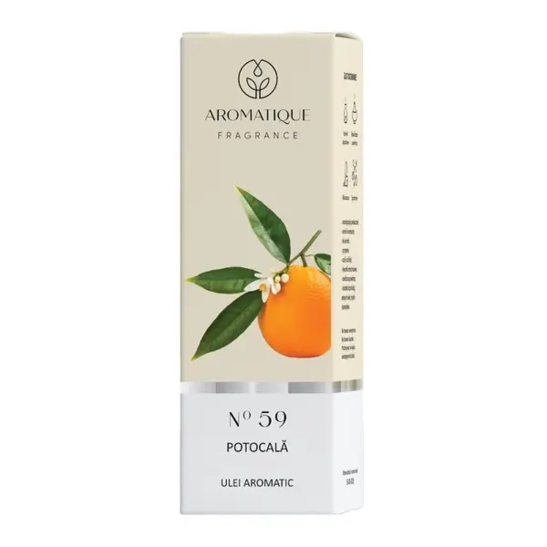 Set 5 x Ulei Aromat Aromatique Portocala, 10 ml, Ambalat la Cutie