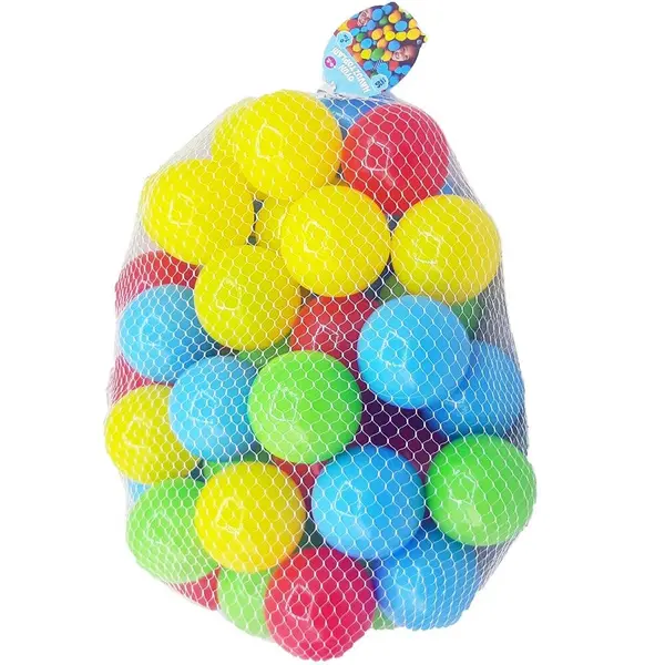 Set 50 bile multicolore 7 cm