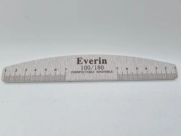 Set 50 buc. pila unghii semiluna Everin 100/180- model 3 - EVM3-10PCS