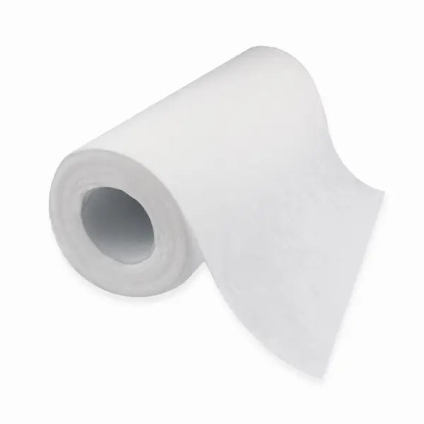 Set 50 bucati prosopele Bocioland, Pe rola, Din bumbac, Hipoalergenice, Biodegradabile, 23x20 cm, White
