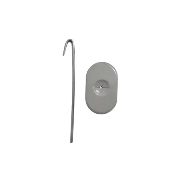 Set 50 de cârlige aluminiu prindere plasa de protectie panouri fotovoltaice