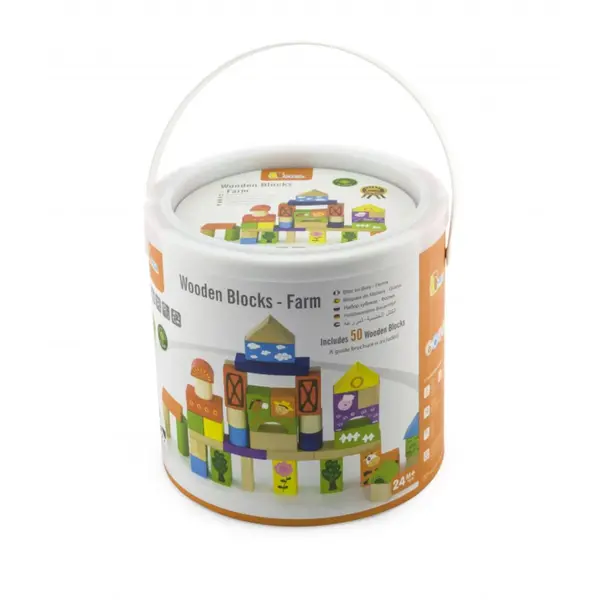 Set 50 de cuburi, Viga, Piese ferma