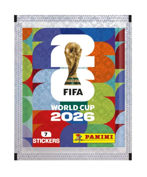 Set 50 pachete abtibilduri Panini FIFA World Cup 2026 ( 350 abtibliduri)
