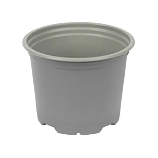 Set 54 x Ghiveci Productie, Sectiune Rotunda, 10 cm / 400 cc, Gri, P10576