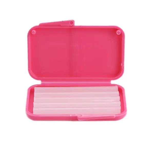 Set 5x Batoane Ceara Ortodontica, Zamo, pentru Aparat Dentar, Transparenta, Non-Toxica, 15gr, Aroma Trandafir