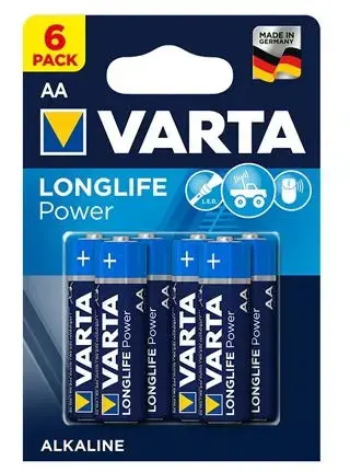 Set 6 Baterii VARTA LR06 BLISTER, ALCALINA