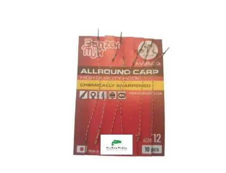 Set 6 carlige legate Accesorii pescuit > Nada si momeli cu spin de 7 mm benzar mix