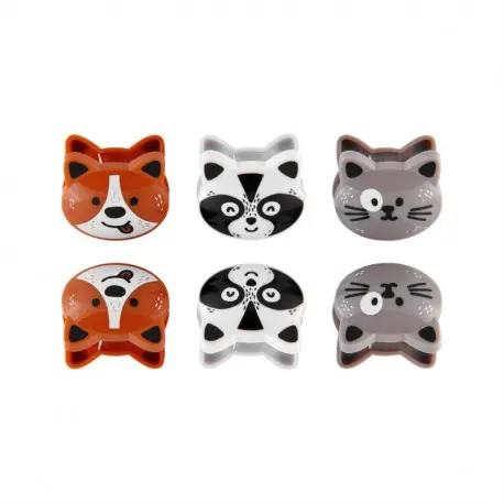 Set 6 clips pentru pungi - Oreilles pointues | Derriere la porte