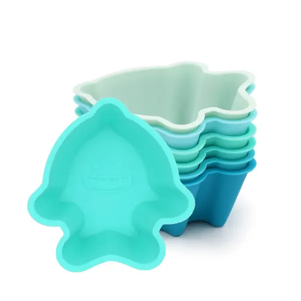 SET 6 FORME DE GATIT SILICON, MELII, MODEL RECHIN