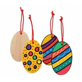 Set 6 pandantive de decorat Paste