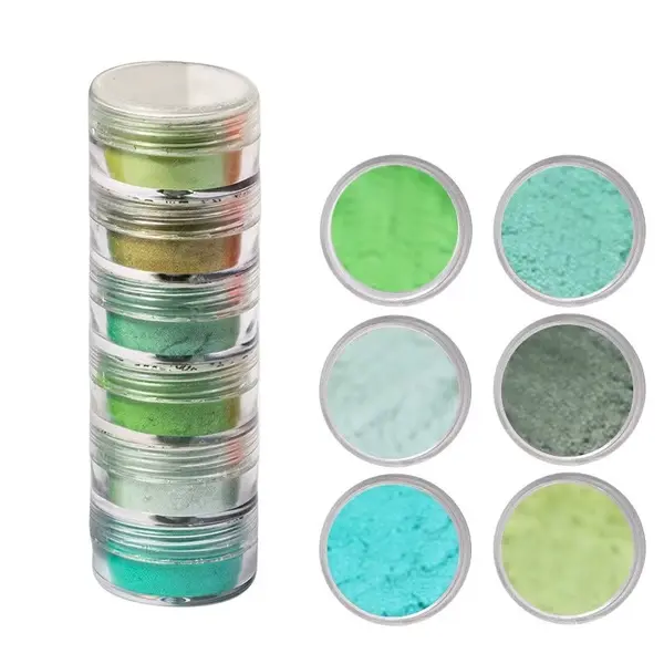 Set 6 pigmenti unghii Marquise, PIGM17, Multicolor