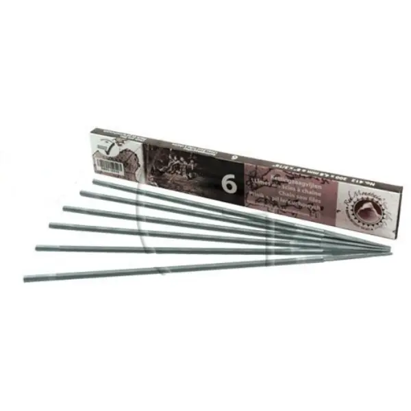 Set 6 Pile Ascutit Lant, Pas 3/8, Diametru 4 mm, Red Mountain