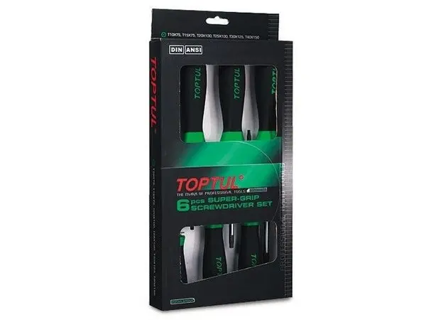Set 6 surubelnite T10-T40, Toptul