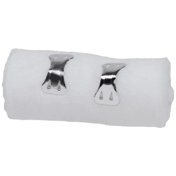 Set 6 x Fasa Elastica Pansament, Prima, cu Cleme, 15 cm x5M