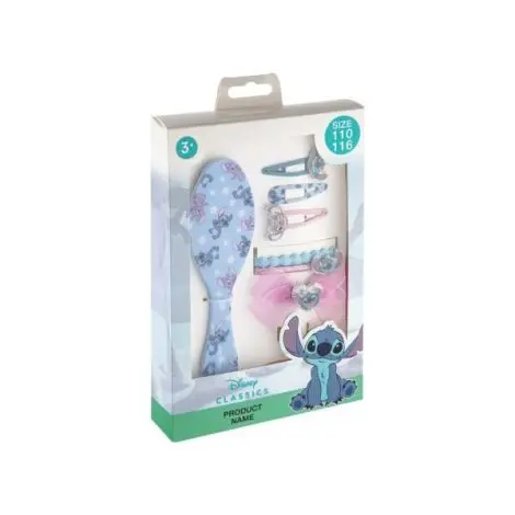 Set 7 accesorii de par cu tematica Disney Lilo si Stitch, Moxy