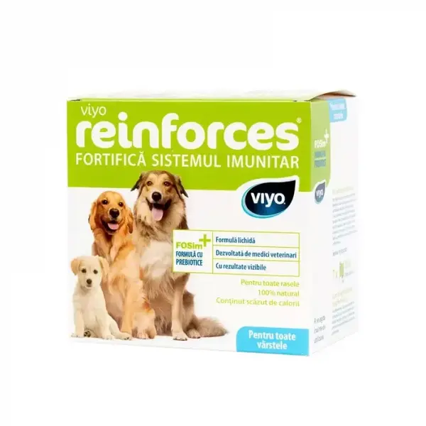 Set 7 buc x 30 ml Supliment nutritiv pentru caini Viyo Reinforces
