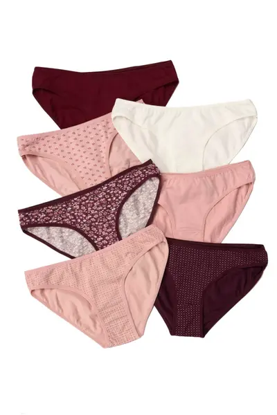 Set 7 perechi chiloti dama Aria clasici, confortabili (Marime chilot: L)