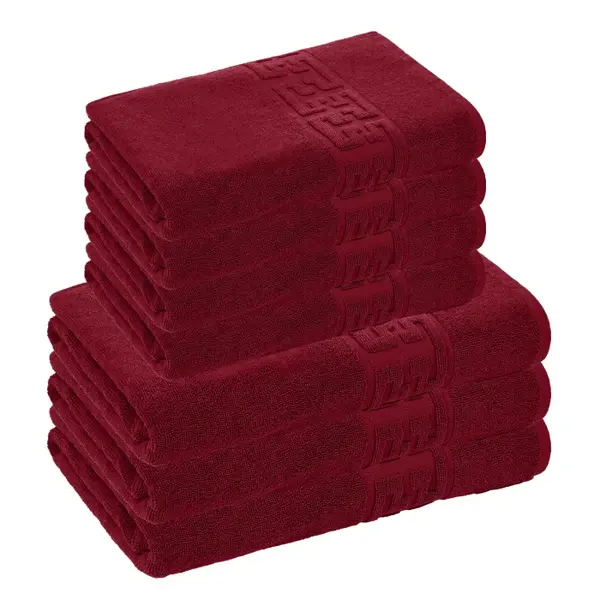 Set 7 Prosoape, Bumbac 100%, 550g m ²