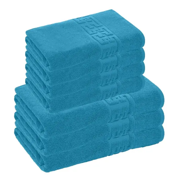 Set 7 Prosoape, Bumbac 100%, 550g m ²