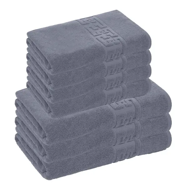 Set 7 Prosoape, Bumbac 100%, 550g m ²