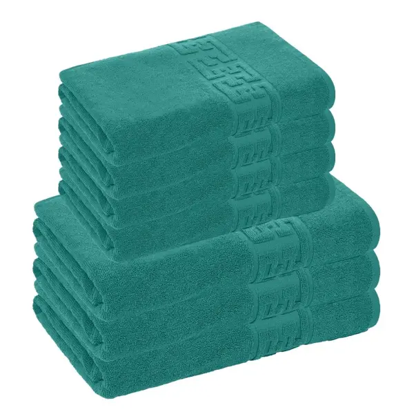 Set 7 Prosoape, Bumbac 100%, 550g m ²