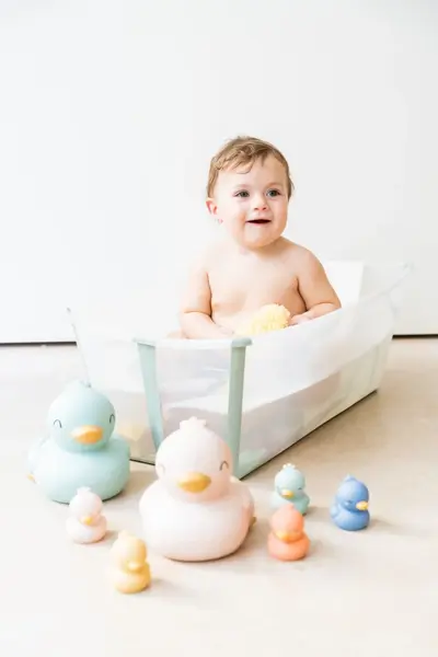 Set 7 ratuste de baie pentru copii Familie completa