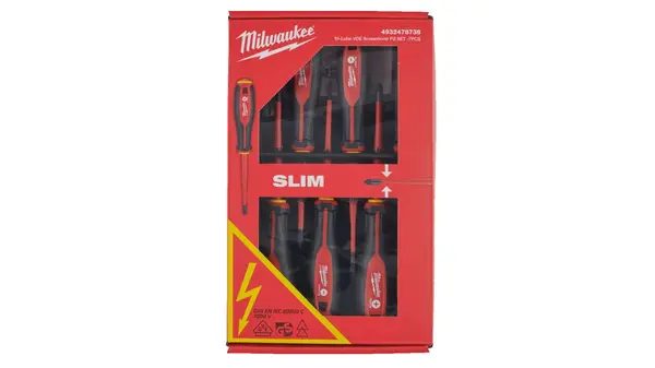 Set 7 surubelnite Milwaukee Tri-Lobe VDE PH, 4932478738