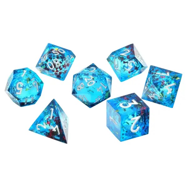 Set 7 zaruri CritStones Liquid Core - Mermaid's Maelstrom