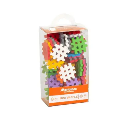 Set 70 blocuri de constructie, Marioinex, Multicolor