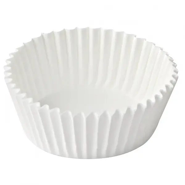 Set 75 forme briose hartie, unica folosinta, alb,9x3 cm
